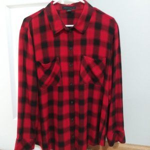 Sanctuary plaid button up
